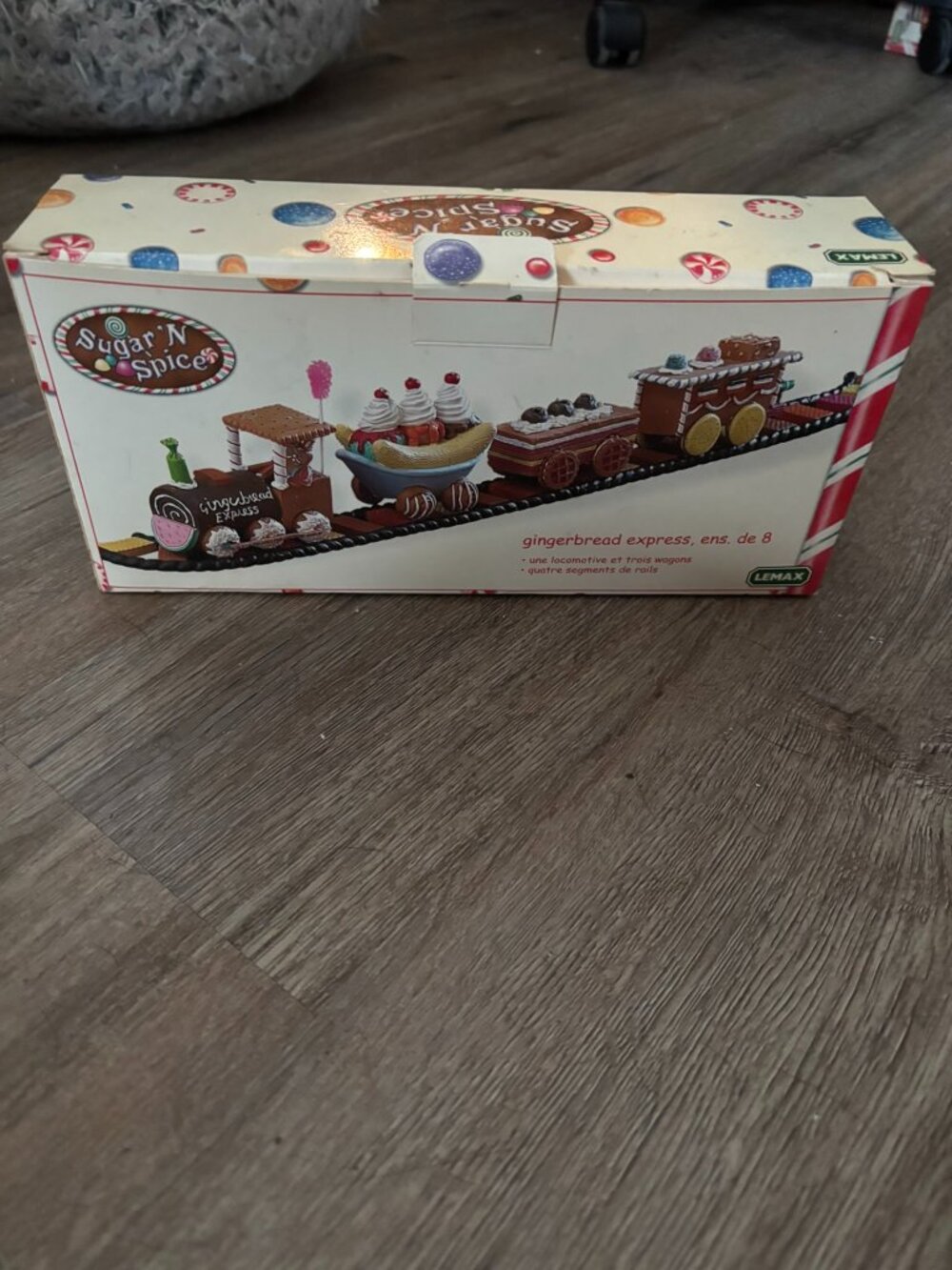 Lemax Sugar N Spice Gingerbread Express Train Christmas Village accessories